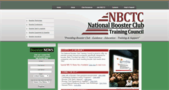 Desktop Screenshot of boosterclubs.org